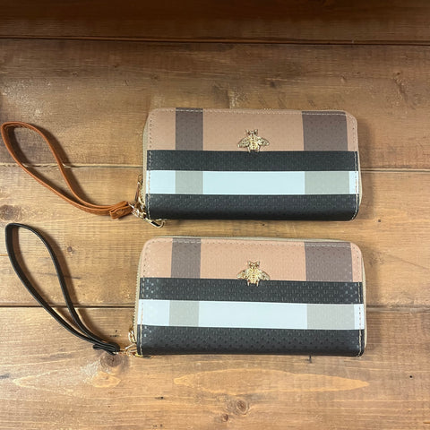 Inspired Plaid Wallet