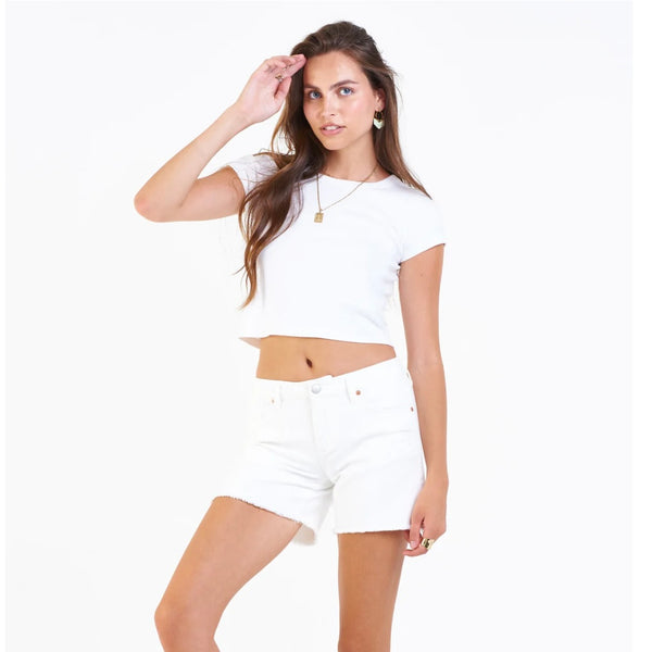 Julian shorts white