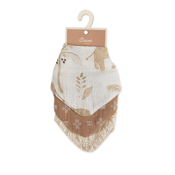 Kendi 3-Pc. No Muslin Bib Set
