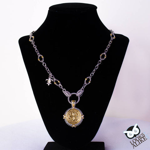 French Coin Necklace