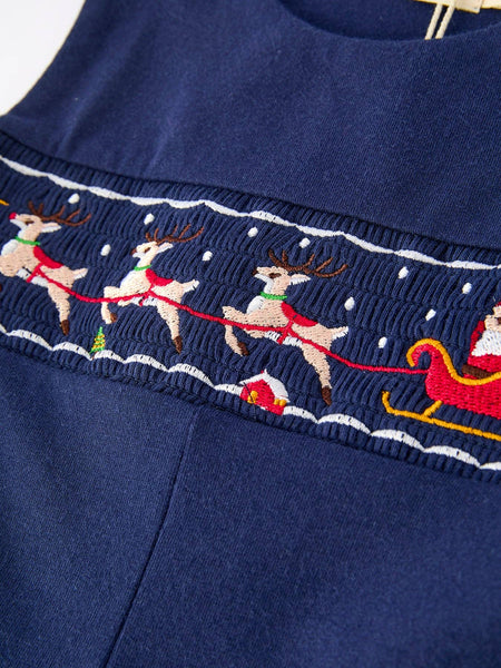 Christmas Jumper with Santa Sleigh