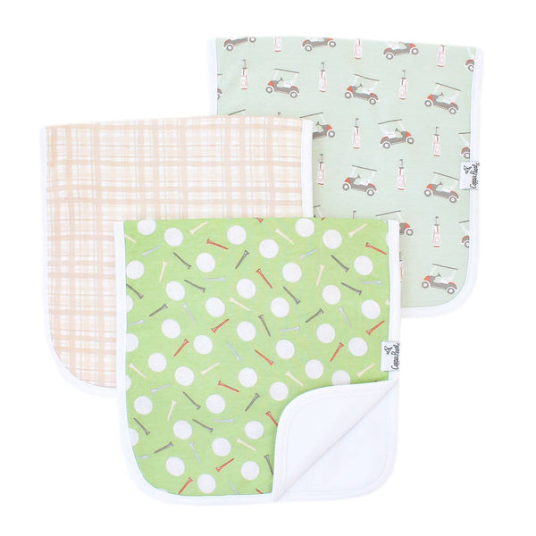 Bogey 3 Pack Premium Burp Cloths