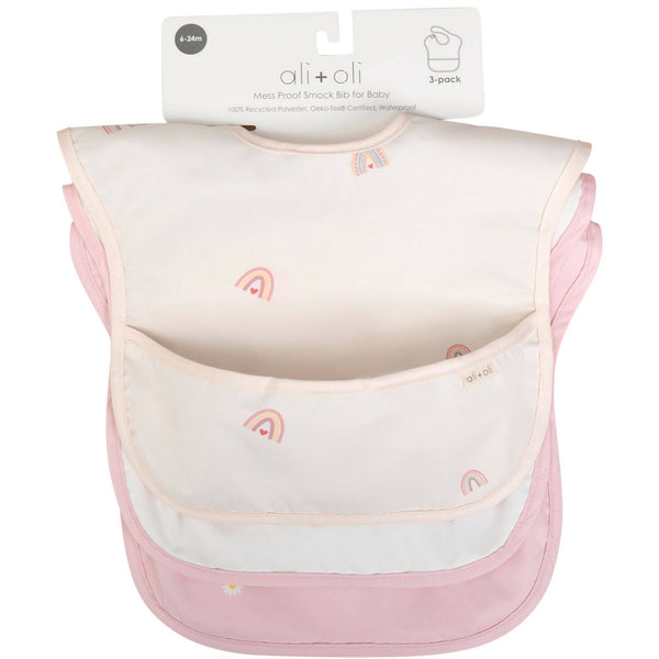Smock Bib Set for Baby & Toddler (Girls)