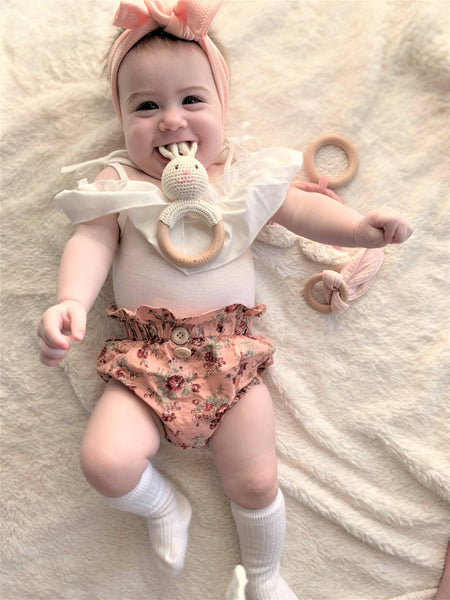 Bunny Teething Toy Rattle