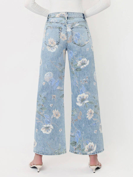 Flower Power SUPER HIGH RISE Denim
