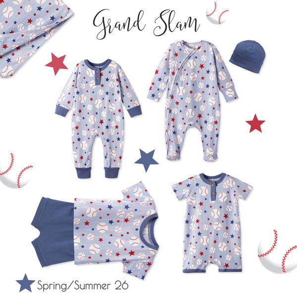 Grand Slam Bamboo Shorty Romper