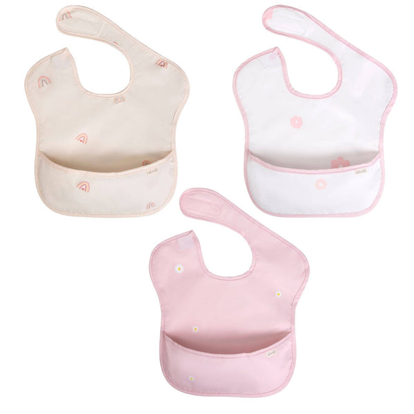 Smock Bib Set for Baby & Toddler (Girls)