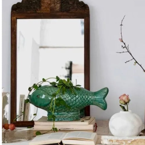 Debossed Fish Planter