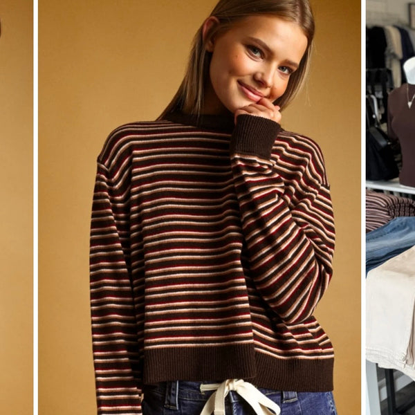 Polly Multi Stripe Sweater