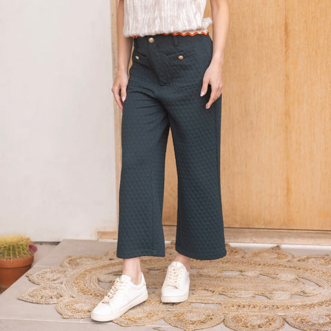 Quilted Evergreen Pant