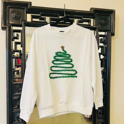Tinsel Tree Sweatshirt
