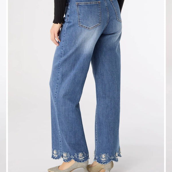 Everstretch Baby Bootcut with Embroidery