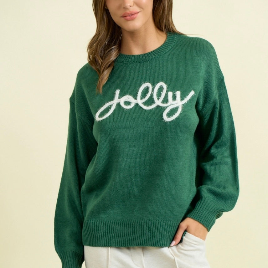 Jolly Metallic Sweater