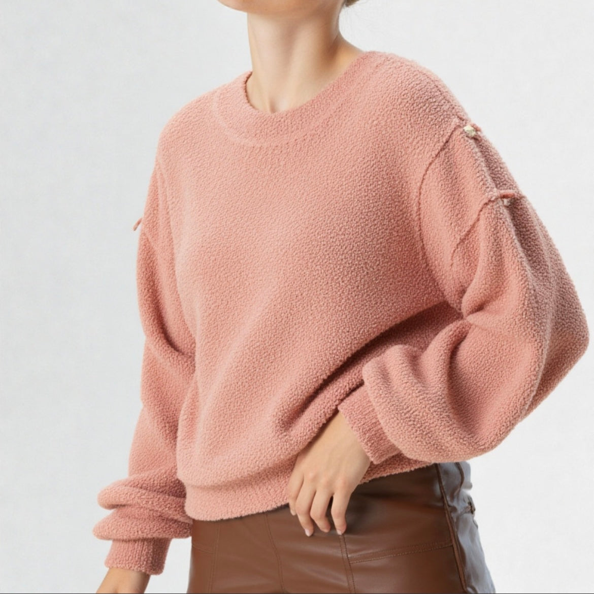 Rosy Sherpa Top