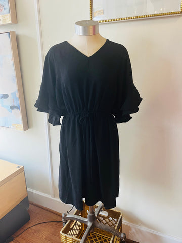 Carole's Collection Black Cinch Waist Dress
