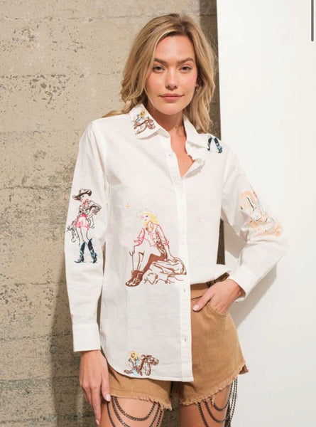 Rodeo Button Up