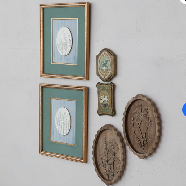 Resin Firwood Wall Deco