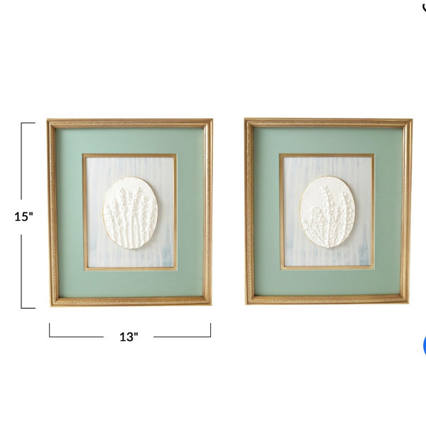 Resin Firwood Wall Deco