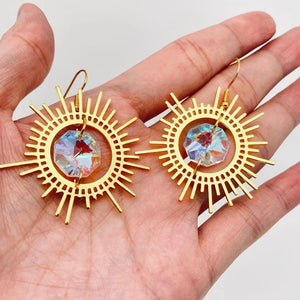 Golden Sun Earrings