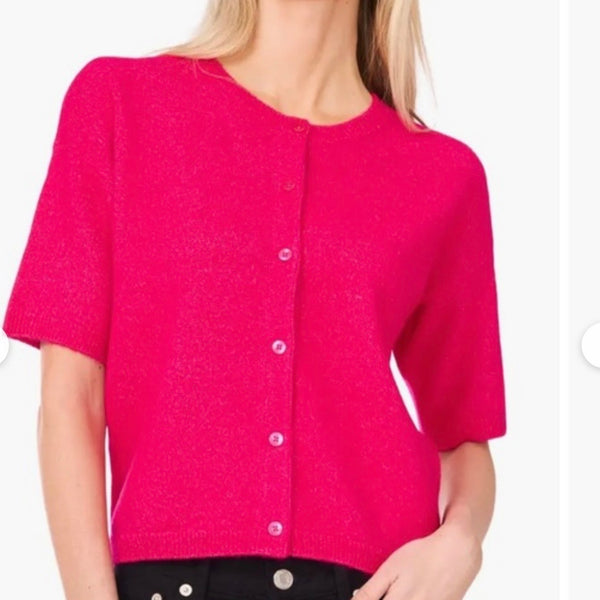 Cecelia Hot Pink Cardi