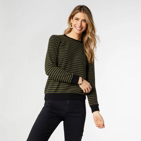 Lanthe Crew Neck Sweater Top