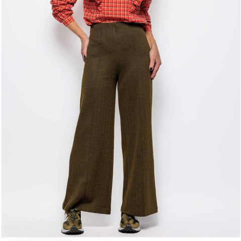 Kate Jacquard Lizard Herringbone Trouser