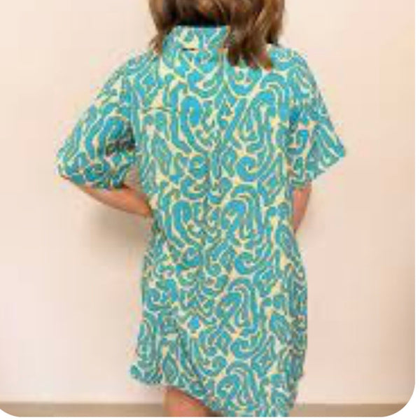 Nicole Abstract Dress