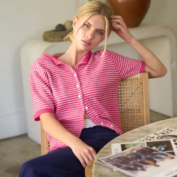 Lola Striped Cardi