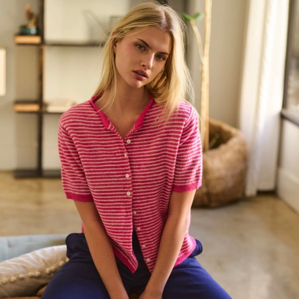 Lola Striped Cardi