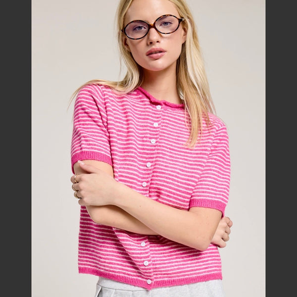 Lola Striped Cardi