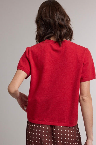 Chili Short Sleeve Crew Neck Knit