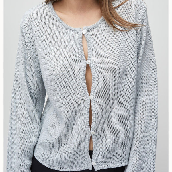 Morgan Ice Blue Cardi