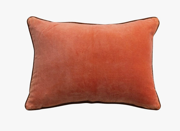 Velvet Heron Pillow