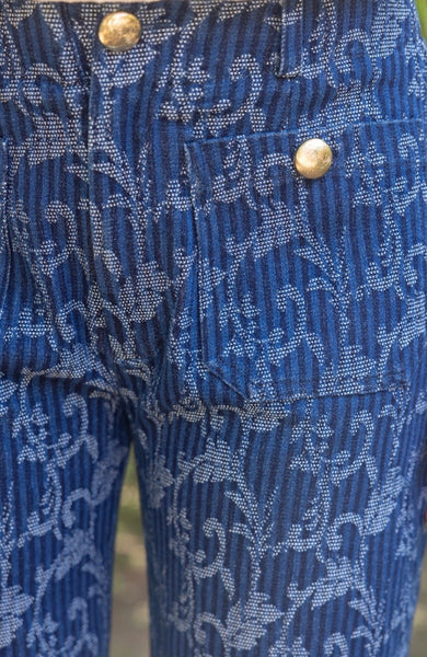 Jacquard Crop Pant