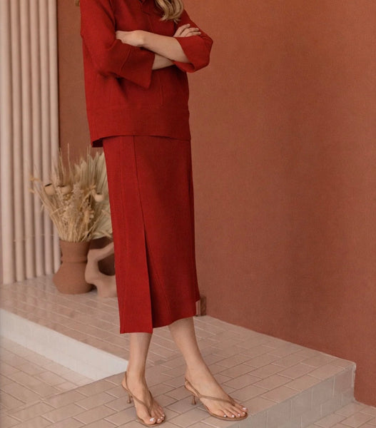 Kamari Crepe Skirt