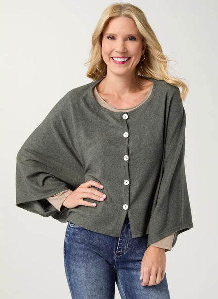 Franca Reversible Button Wrap