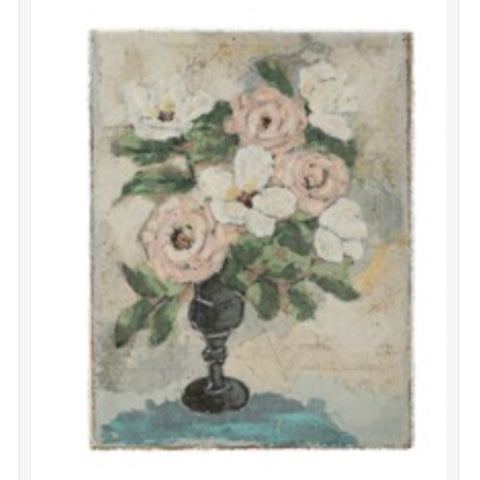 Floral Canvase in Vase