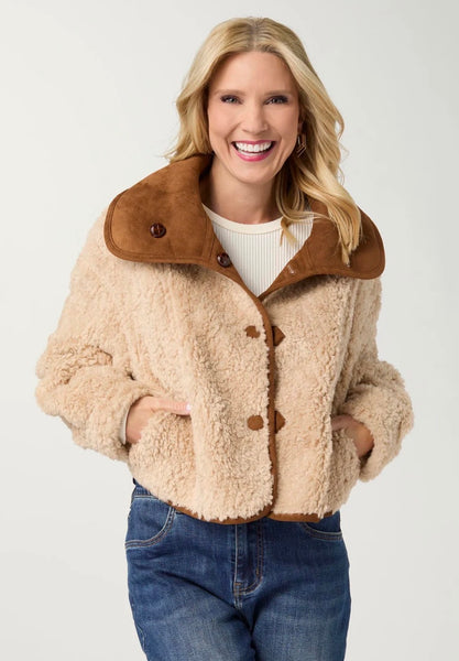 Harbor Reversible Faux Lamb Jacket