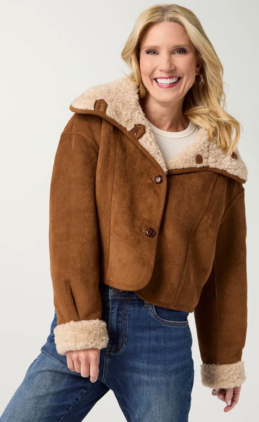 Harbor Reversible Faux Lamb Jacket