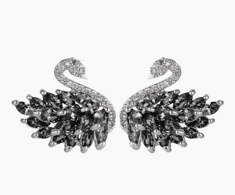 Black Swan Earrings
