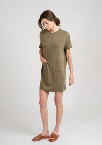 Summer Sage Tshirt Dress