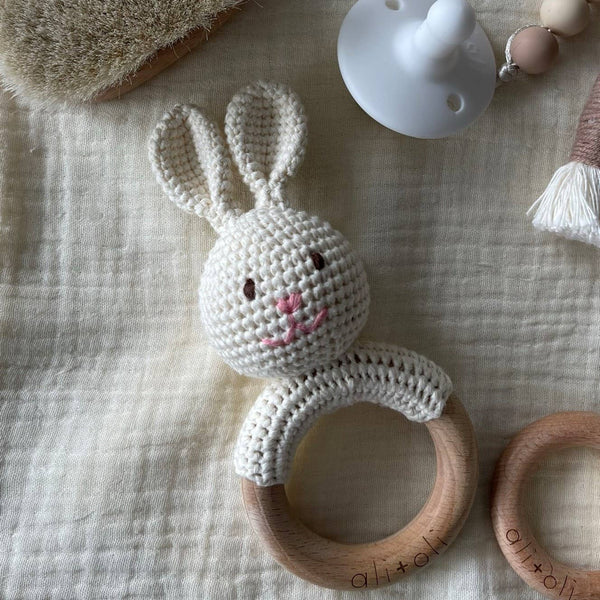 Bunny Teething Toy Rattle