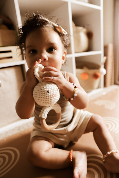 Bunny Teething Toy Rattle