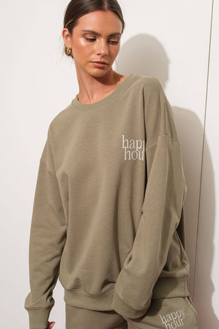 HAPPY HOUR SWEAT SHIRT