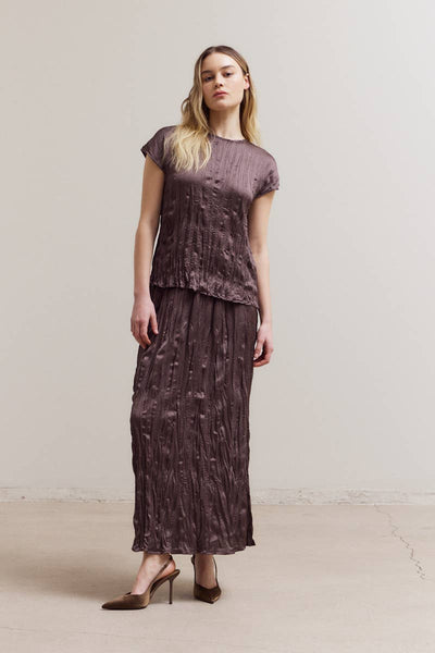 AUBERGINE Affair Blouse