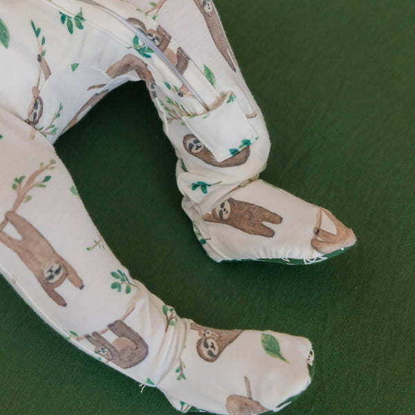 Noah Zip-Up Footie Pajama