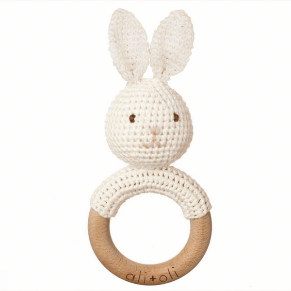 Bunny Teething Toy Rattle