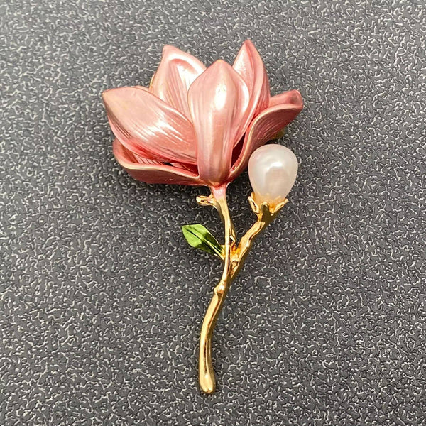 Magnolia Brooch