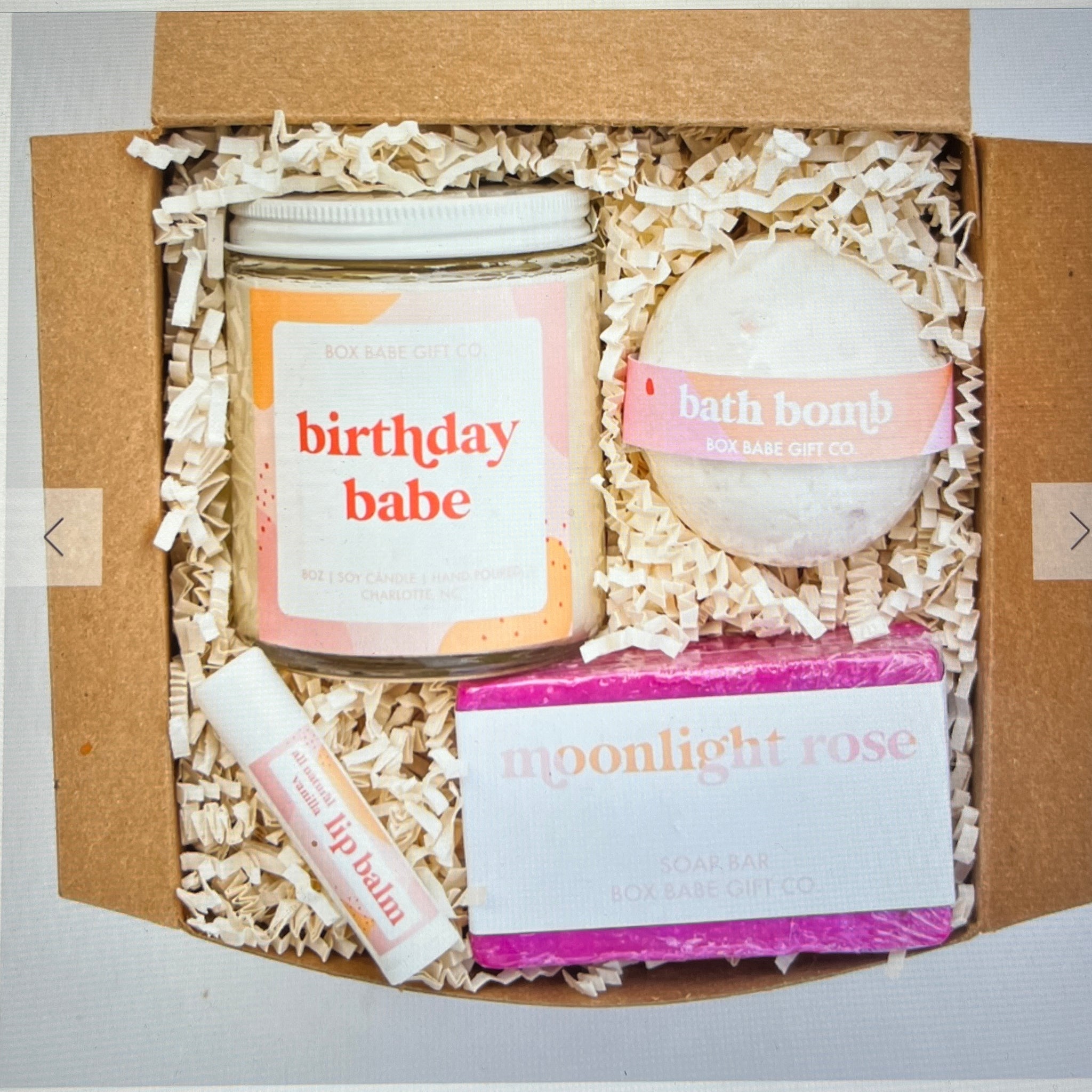 Birthday babe gift sets